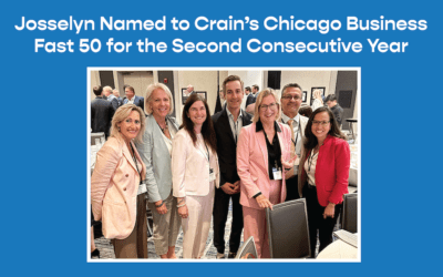 Josselyn Named to Crain’s Chicago Business Fast 50 for the Second Consecutive Year