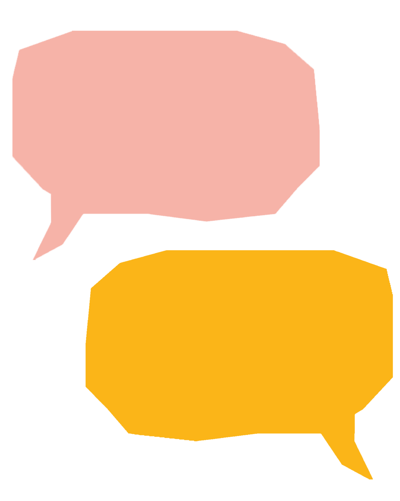 PinkYellowQuoteBubbles1