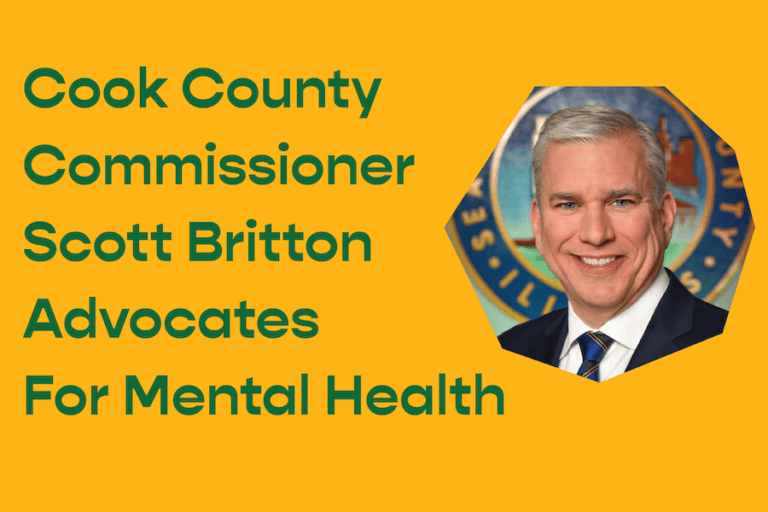 Cook County Commissioner Scott Britton Advocates For Mental Health