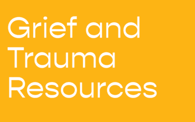 Grief and Trauma Resources