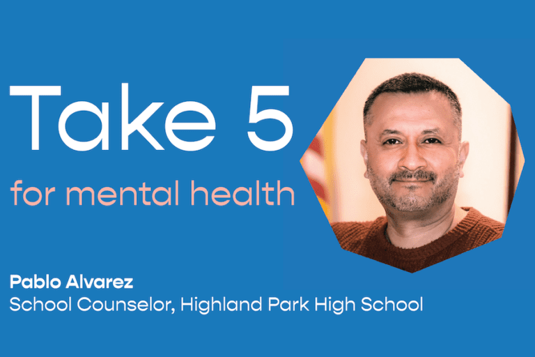 Take 5 For Mental Health – Pablo Alvarez