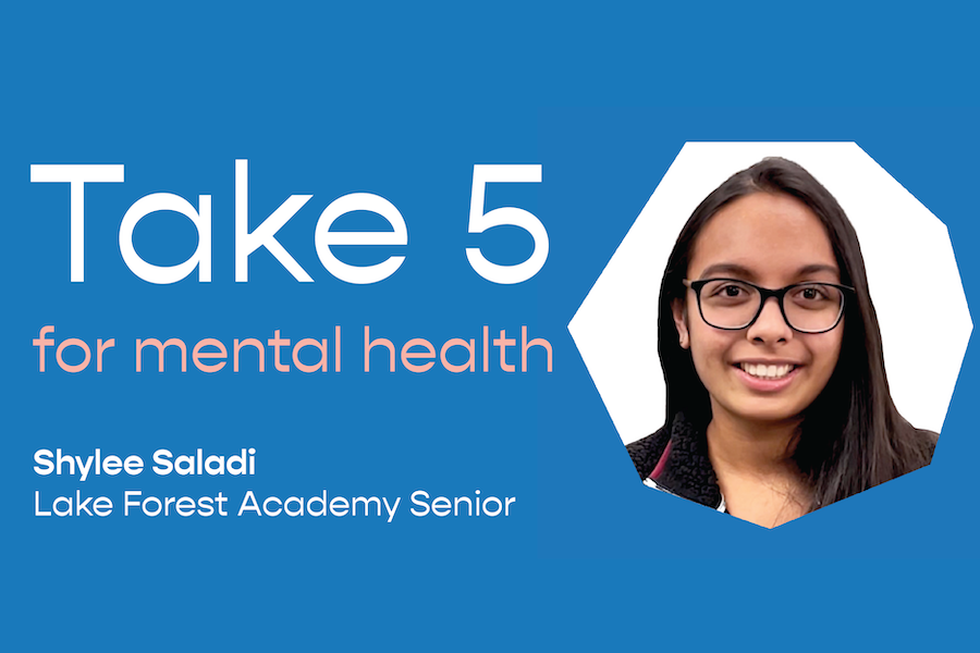 Take 5 For Mental Health – Shylee Saladi