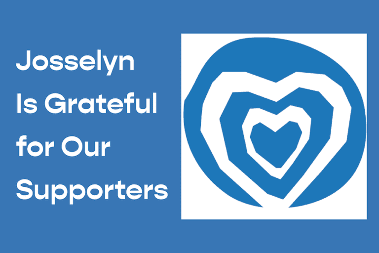 Josselyn Is Grateful For Our Supporters