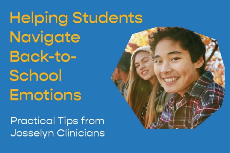 Helping Students Navigate Back-to-School Emotions
